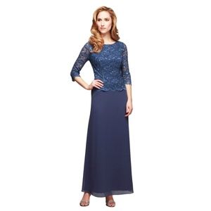 Mother of the Bride Alex Evenings gown